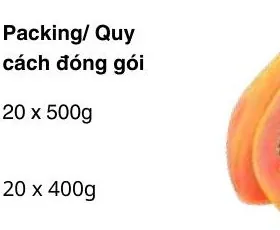 Đu Đủ Chín — Ripe Papaya